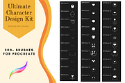 Character Design-Procreate Brushes, a Brush Add-On by MissPerfectKaos (Thumbnail 14 of 16)