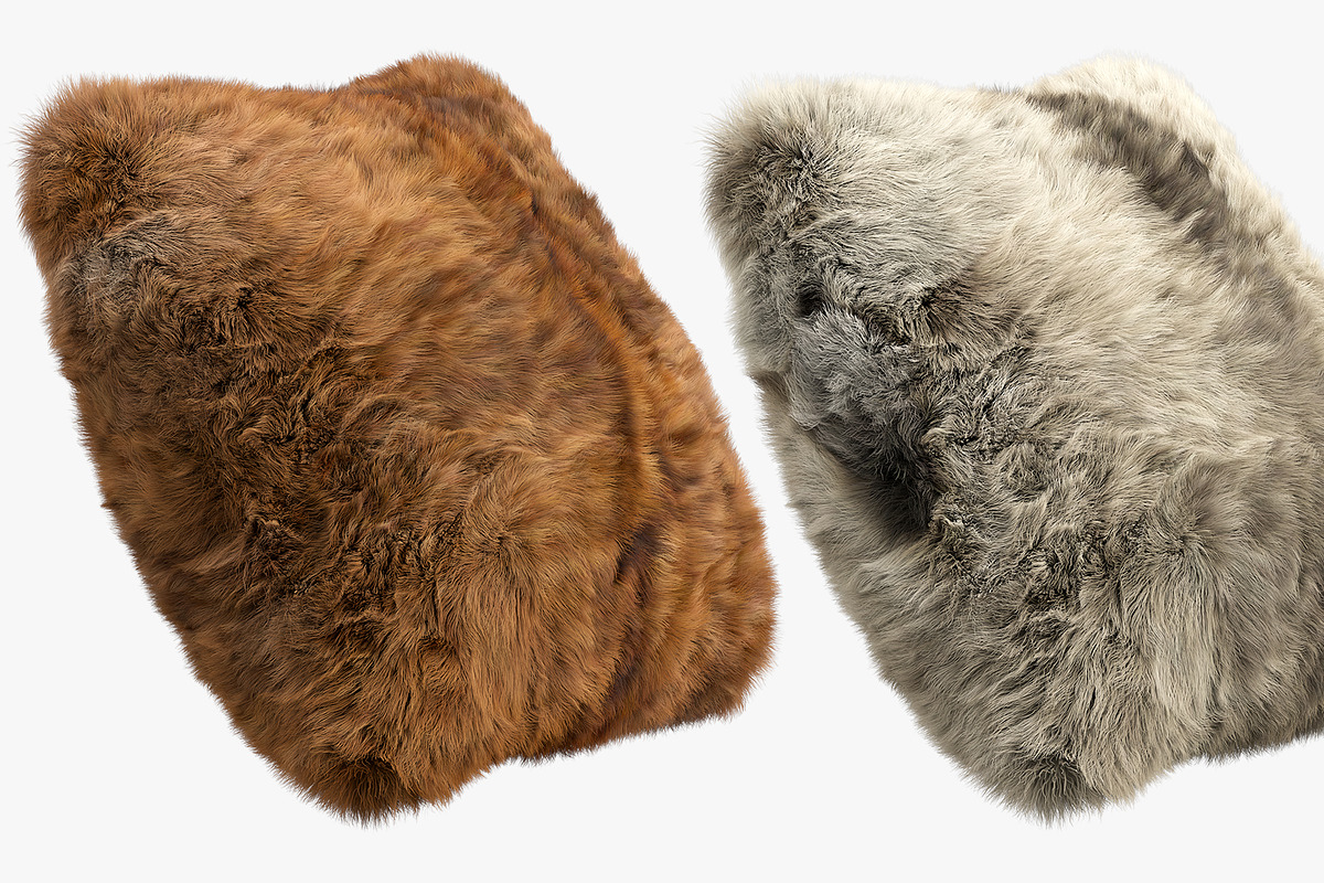 Collection of 38 fur pillows, an Object 3D Model by 3dmitruk (Photo 42 of 112)