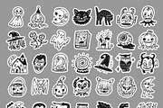 Haunted Hollow: Halloween Kit., a Seasonal Illustration by Red Monkey (Thumbnail 4 of 11)