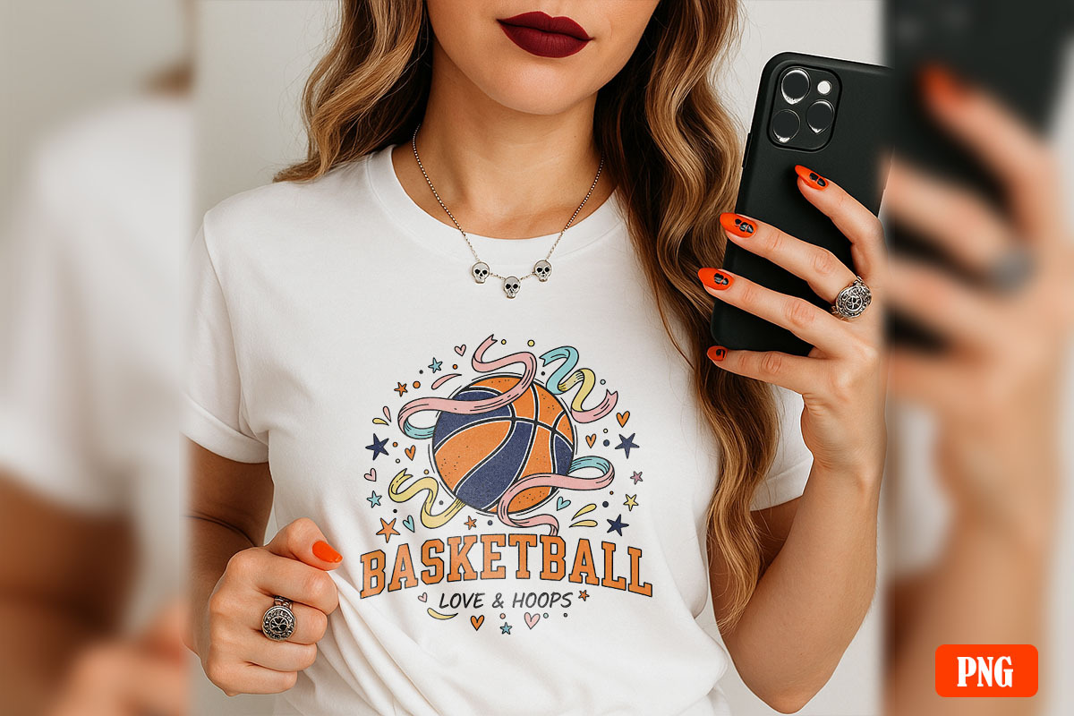 Cute Basketball Mom & Game Day, a Sport Illustration by GlitterCraft (Photo 101 of 101)