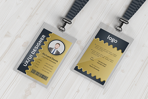 Professional ID Card Template