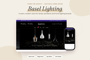 Basel Lighting - Shopify Theme, a Shopify Template by Boost Convert