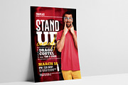 Stand Up Comedy Flyer, a Flyer Template by Mariux (Thumbnail 1 of 2)