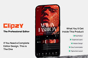Clipzy - The Professional Editor, an UI Kit Template by SyalUIUX (Thumbnail 2 of 7)