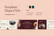 Elegant Style - Facebook Post, a Social Media Template by VUNIRA (Thumbnail 1 of 3)