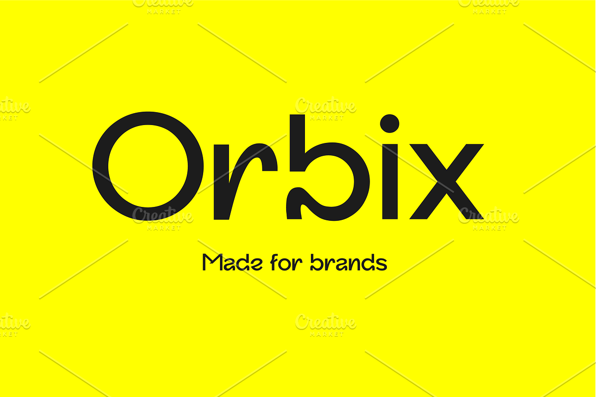 Orbix font-Regular-05-26, a Sans Serif Font by canve (Photo 1 of 3)