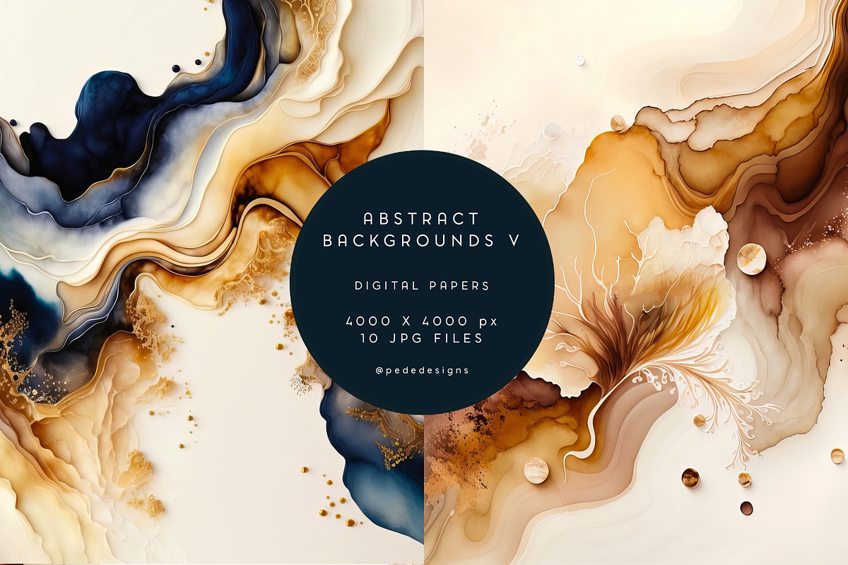 Abstract Backgrounds V, a Texture Graphic by PeDe Designs