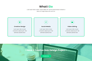 Rahim - Personal Portfolio HTML, a Bootstrap Template by Themeplaza (Thumbnail 3 of 7)