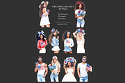 4th of July Clipart Patriotic Images, a Person Illustration by GlamArtZhanna (Thumbnail 7 of 8)