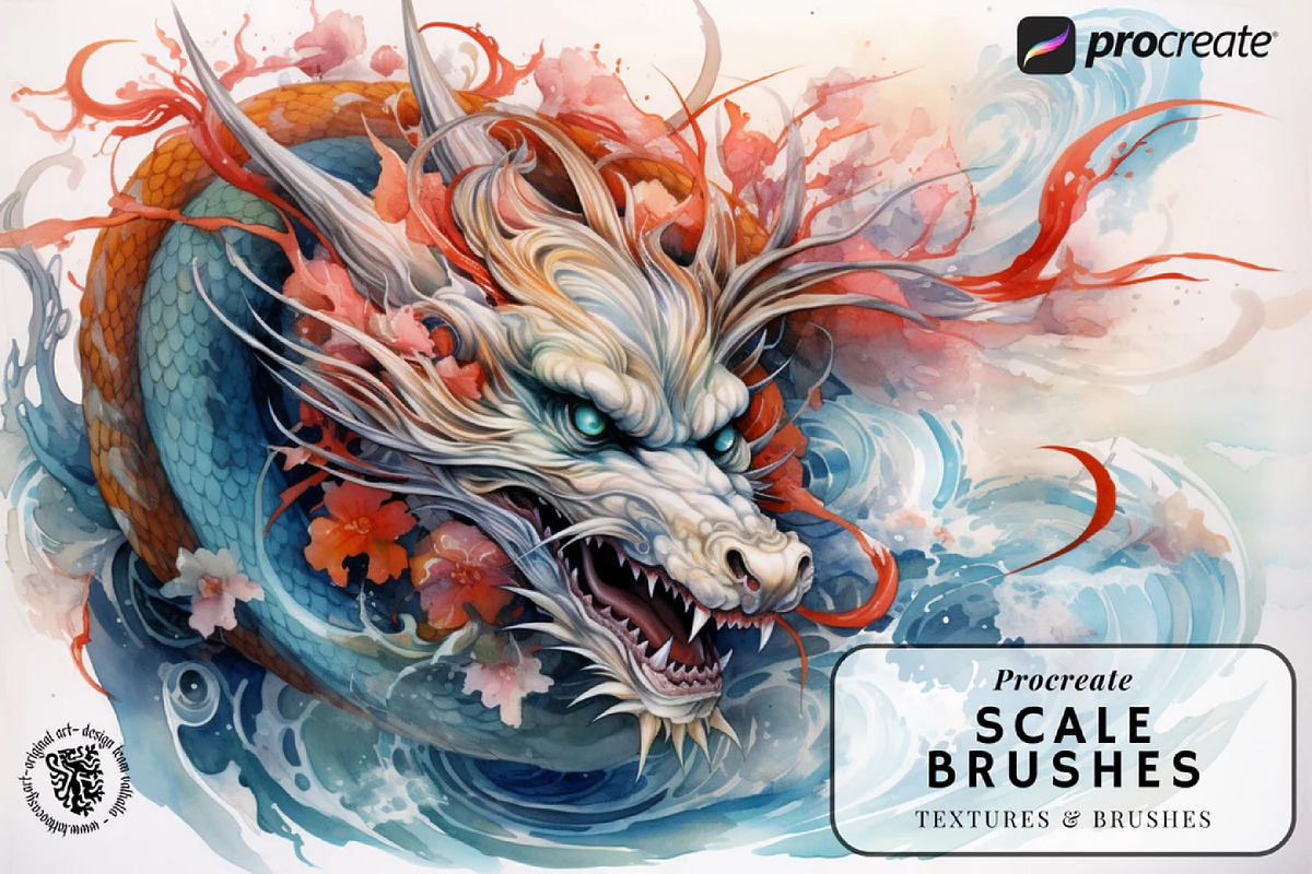 Procreate scale design kit, a Brush Add-On by Studio.Valhalla (Photo 1 of 8)