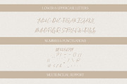 Silken A Stylish Script Font, a Script Font by Prestige Artsy Studio (Thumbnail 7 of 9)
