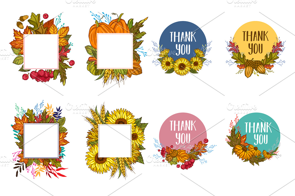 Hello Autumn Collection, a Decorative Illustration by VioSilent (Photo 4 of 10)