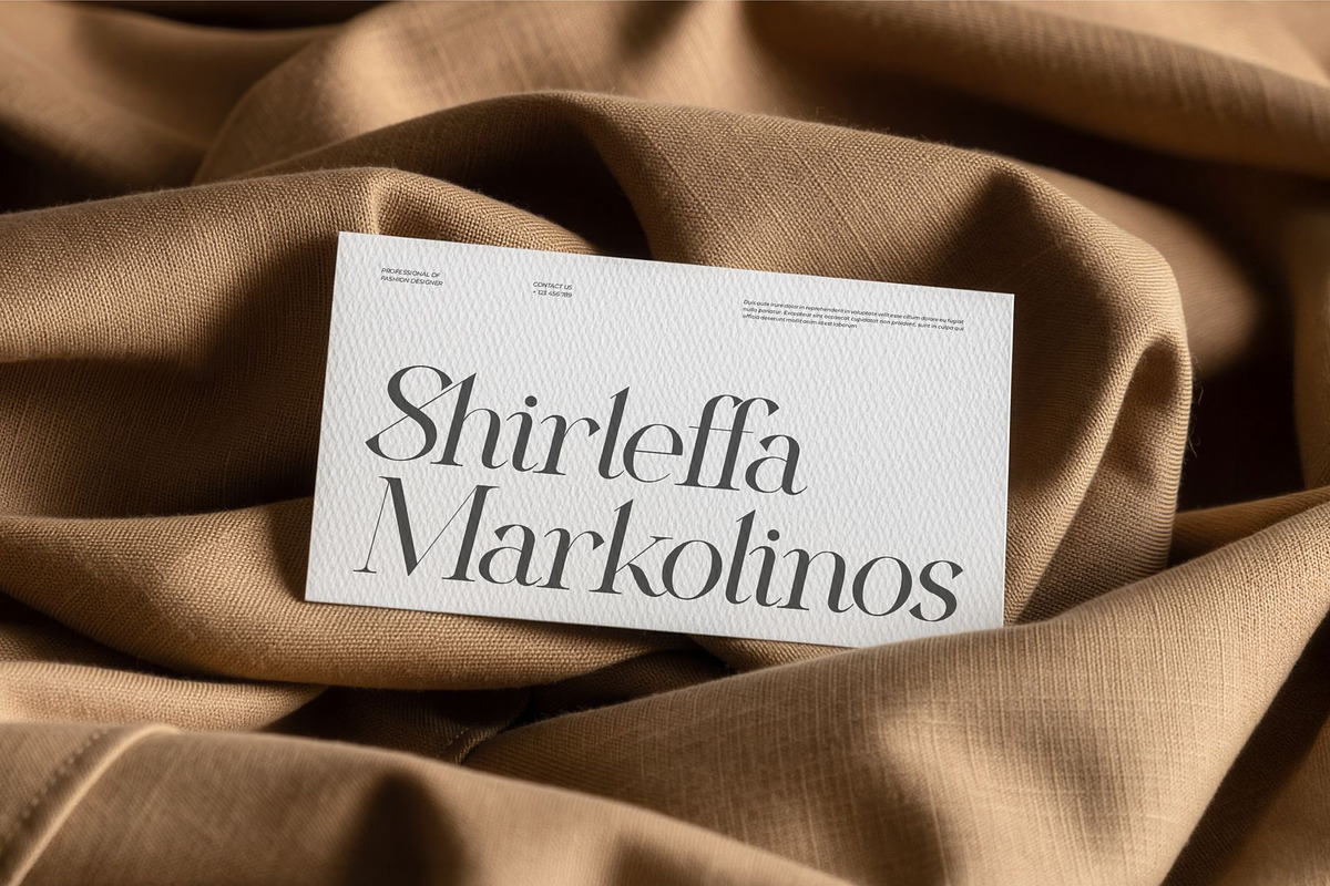 Fostela Actions Modern Classy Serif, a Serif Font by Ermedia Studio (Photo 2 of 10)