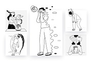 Animated Overthinking Illustrations, a Person Illustration by Vectors Market (Thumbnail 3 of 7)