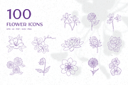 Flower icons, an Icon by Hamocreate (Thumbnail 1 of 11)