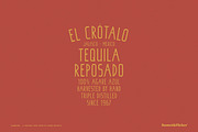 Hamburg - A Vintage Style Font, a Sans Serif Font by Komet & Flicker (Thumbnail 2 of 13)