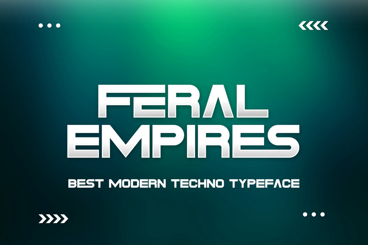 Gebes Modern Techno Font, a Sans Serif Font by alanwarstd (Photo 2 of 5)