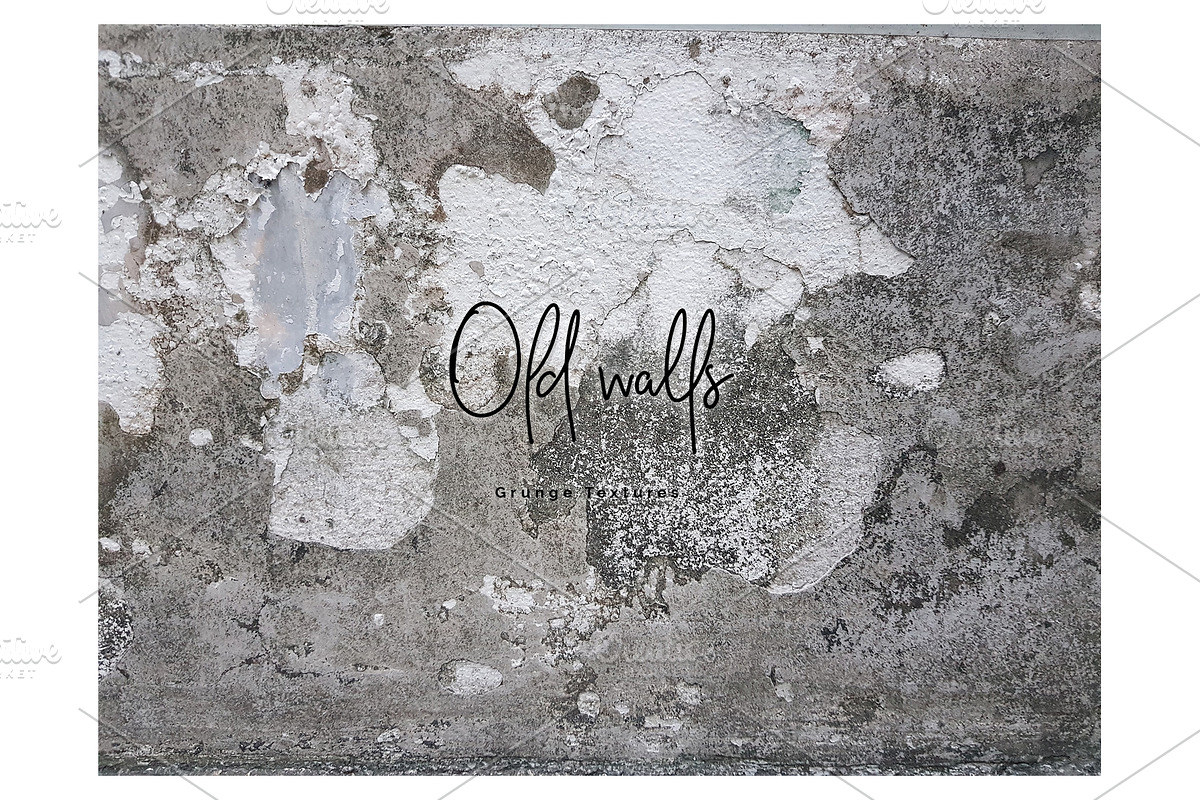Old Walls Grunge textures, a Texture Graphic by aniunova (Photo 6 of 6)