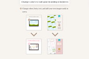 Digital product mockup bundle Canva, a Templates & Theme by Cate Creates (Thumbnail 6 of 7)