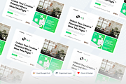 Dreavion Creative Agency Hero Header, a Templates & Theme by SquidPixey (Thumbnail 2 of 3)