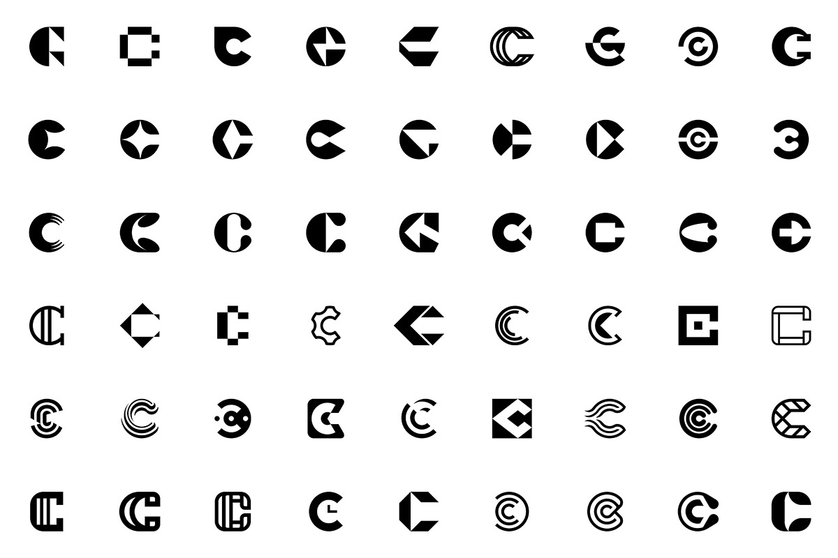 Set of letter C logo, a Branding & Logo Template by NataliiaVolyk (Photo 2 of 3)