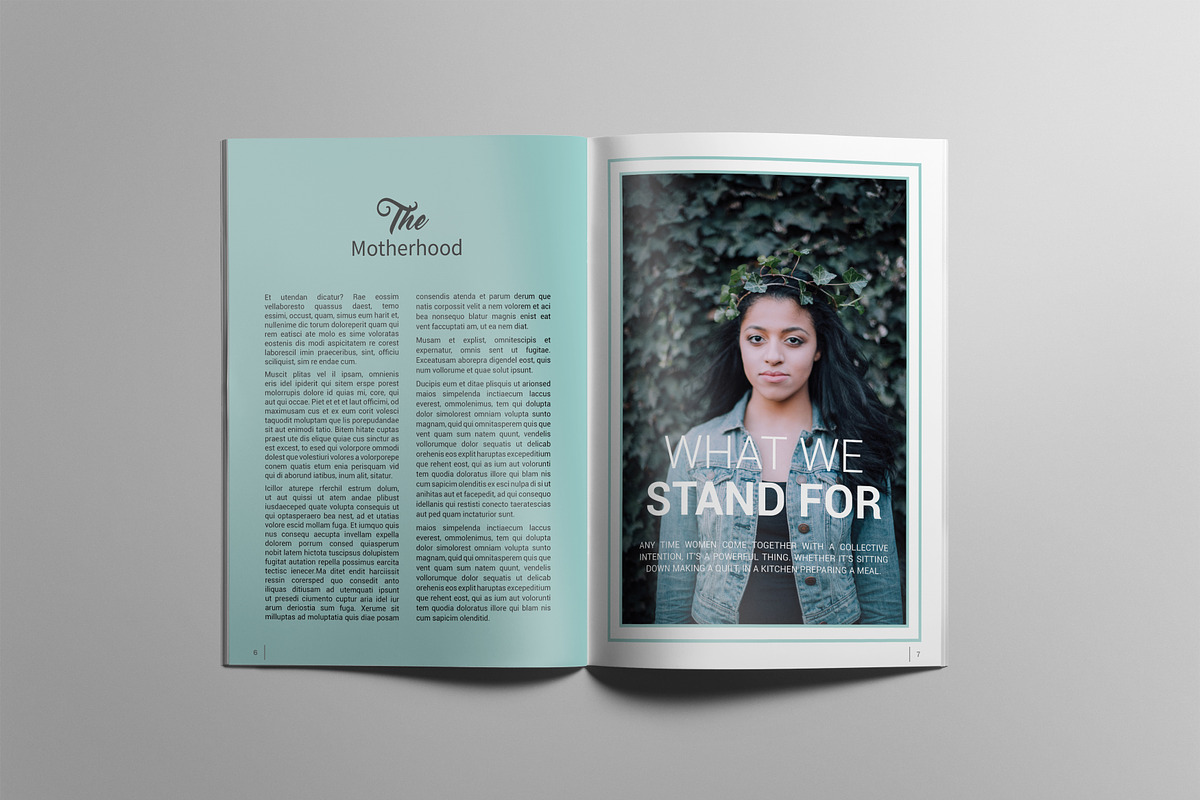 Indesign Magazine Template, a Magazine Template by BoriesBechker (Photo 16 of 19)