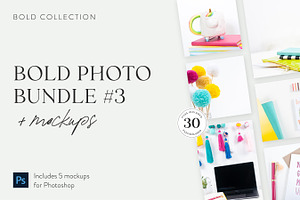 Bold Stock Photos + Mockups Bundle 3