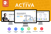 Activa Business Powerpoint Template, a Presentation Template by MeemSlide (Thumbnail 1 of 5)