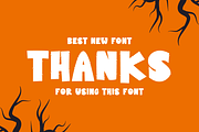 Terror Pumpkin - Halloween Font, a Blackletter Font by QR Design Studio (Thumbnail 7 of 7)