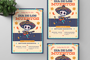 Dia De Los Muertos Flyer, a Flyer Template by Annora Studio (Thumbnail 5 of 5)