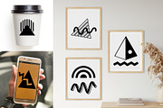 200+ Geometric 90s Graphics Bundle, a Graphic by Katrinelly (Thumbnail 5 of 14)