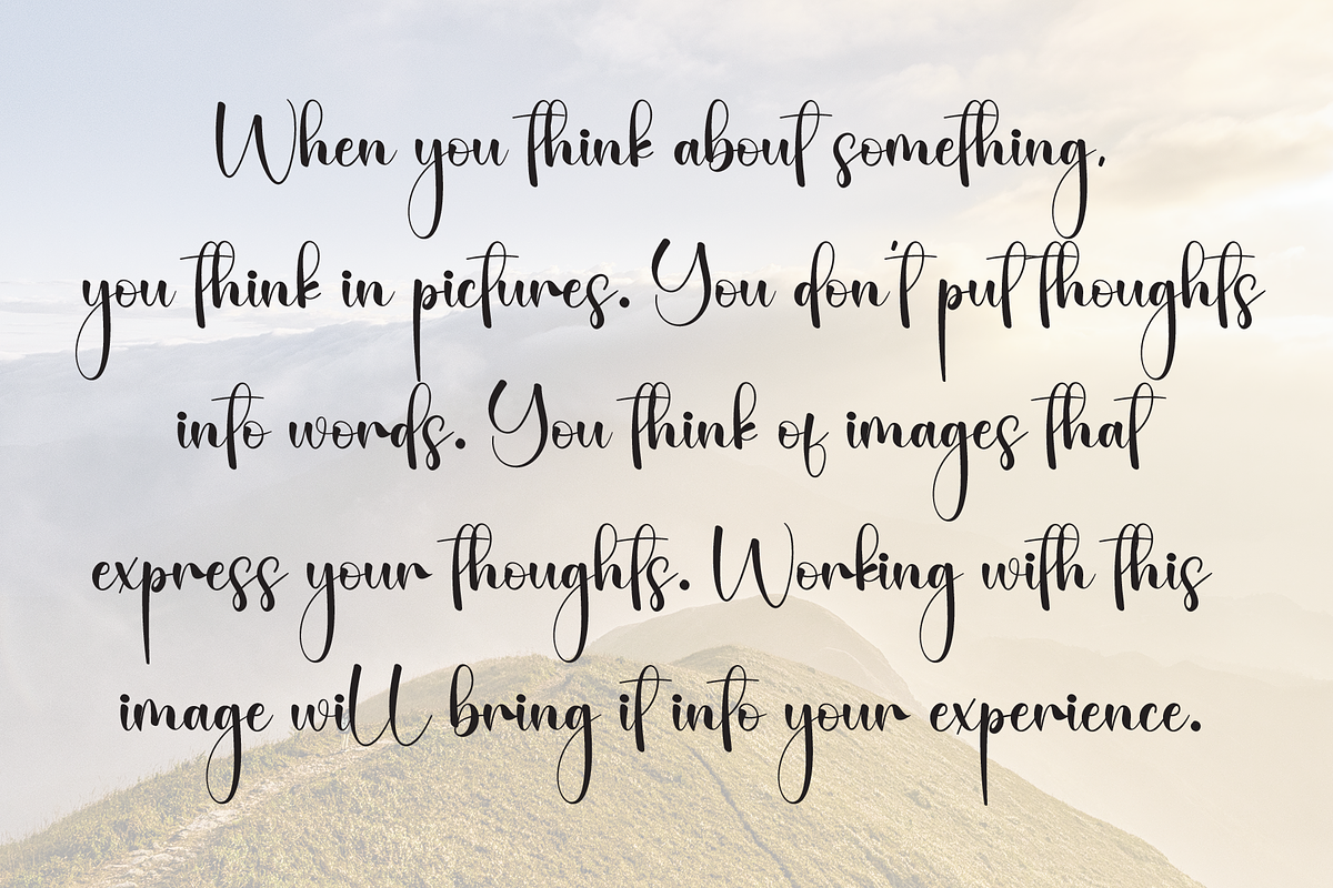 October | Script Font, a Handwritten Font by Scratchones (Photo 6 of 8)