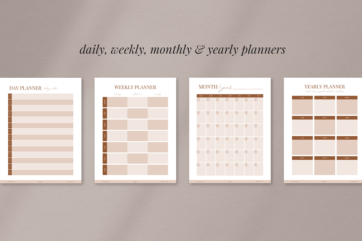 2024 Journal Planner Canva Template, a Design Template by Studio Soluna (Photo 10 of 14)