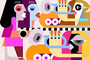 Trumpets In Concert Graphic Artwork, a Person Illustration by danjazzia (Thumbnail 2 of 2)