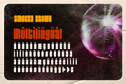 Smokey Brown - Funky Type, a Sans Serif Font by ikiiko (Thumbnail 7 of 7)