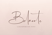 Balmonte, a Script Font by pineungtype (Thumbnail 1 of 8)