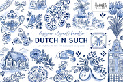 Dutch Heritage Clipart, an Object Graphic by FINEAPPLE (Thumbnail 1 of 6)
