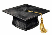 Graduation Clipart Collection PNGs, an Education Illustration by VetalStock (Thumbnail 4 of 20)