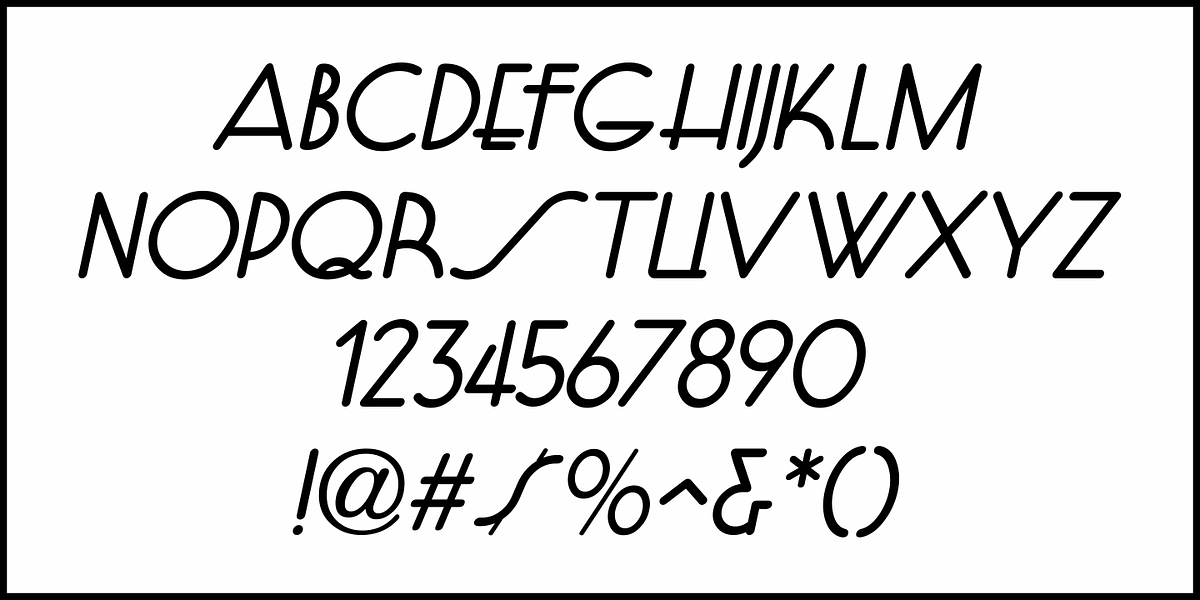 Pen  Moderne JNL, a Font by Jeff Levine Fonts (Photo 5 of 5)
