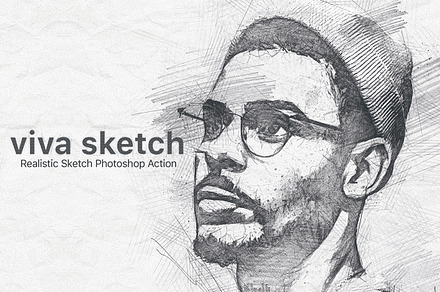 Viva Sketch Photoshop Action