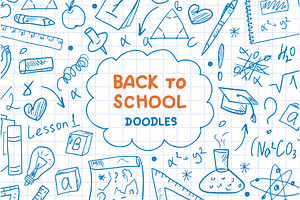 Back to School doodles, an Education Illustration by Irina Avdeeva
