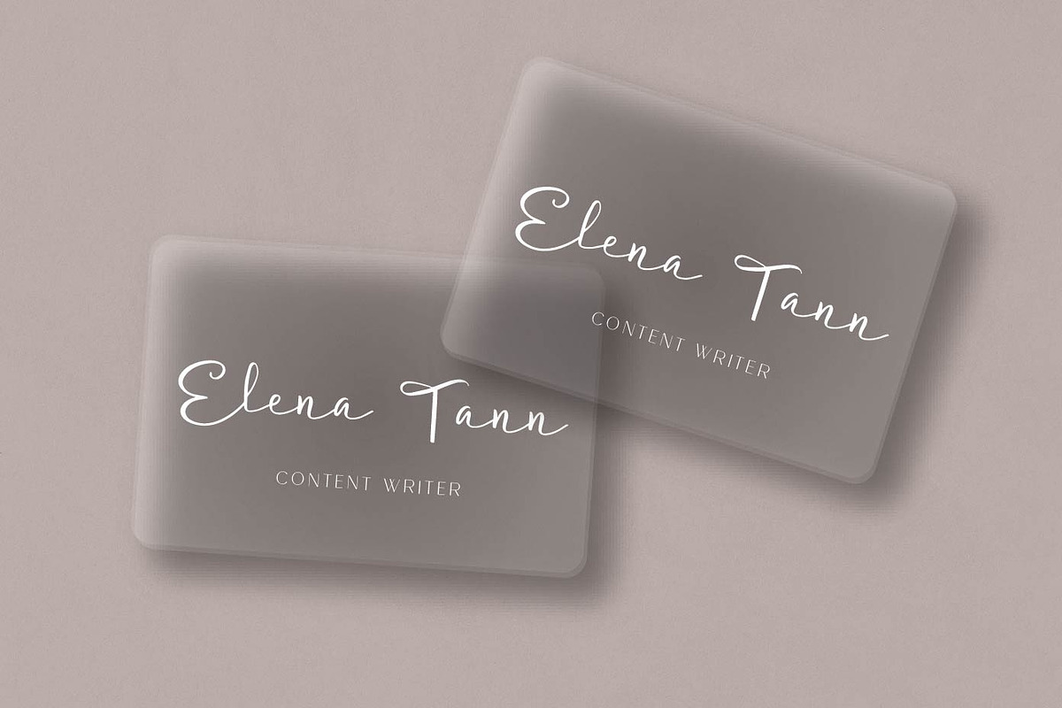 Delanggi - Handwritten Script Fonts, a Script Font by Patria Ari (P4tcreativa) (Photo 4 of 9)