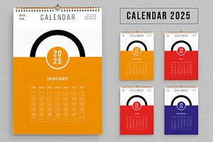 Calendar 2025, a Stationery Template by ContestDesign