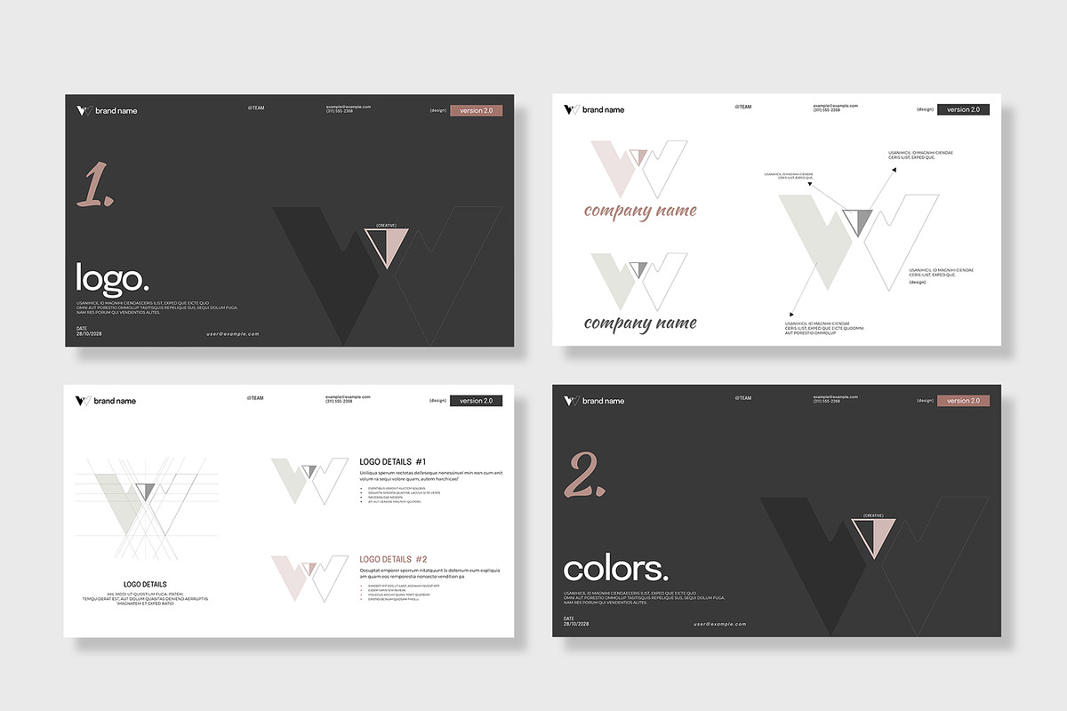 Guidelines Presentation Template, a Presentation Template by MightyDesign (Photo 3 of 8)