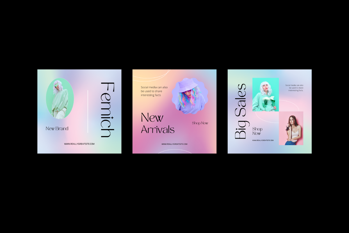 Femich Fashion - Canva Instagram, a Social Media Template by Inkofert (Photo 3 of 11)