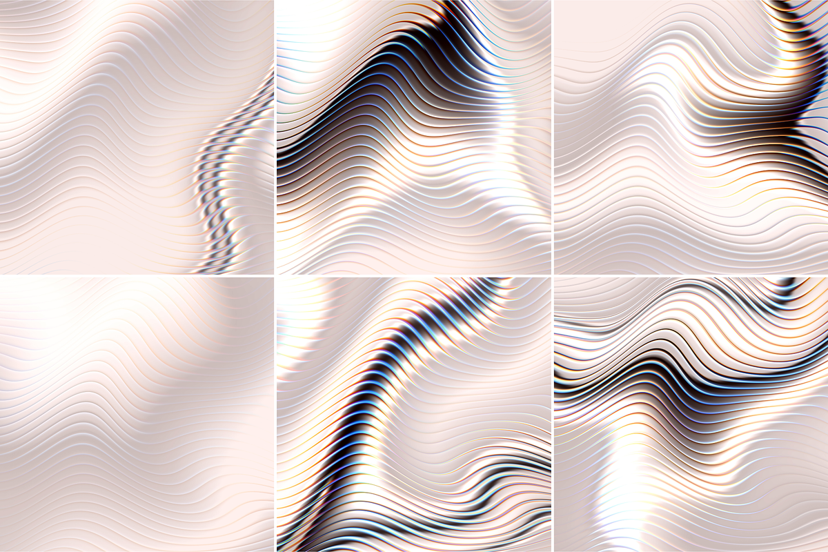 Flow Lines 25 Abstract Wavy Line, a Background Graphic by PopotLane (Photo 3 of 6)