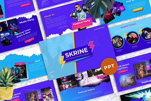 Skrine - Music Festival Powerpoint