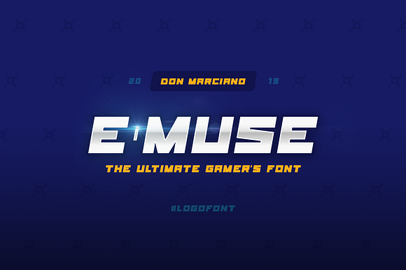 E-Muse Sports Font preview 7