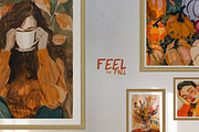 SALE Feel the autumn Doodles Print, a Background Graphic by 60secondsArt (Thumbnail 7 of 9)