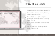Course Creator Bundle Canva Template, a Presentation Template by Designs by Darowan (Thumbnail 8 of 10)